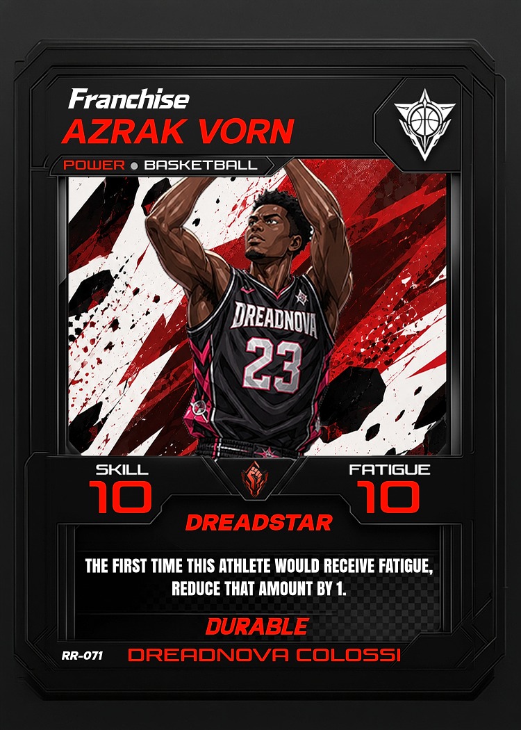 Azrak Vorn card