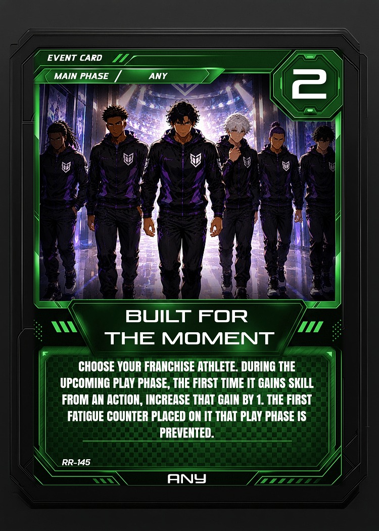 Built for the Moment card
