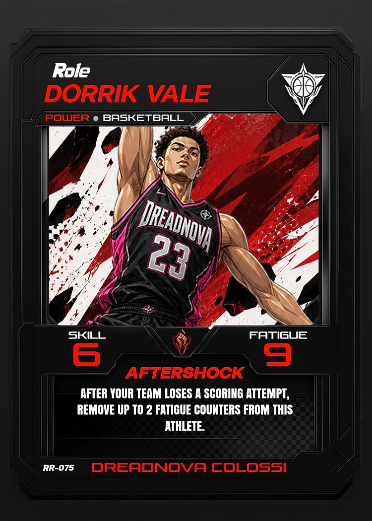 Dorrik Vale card
