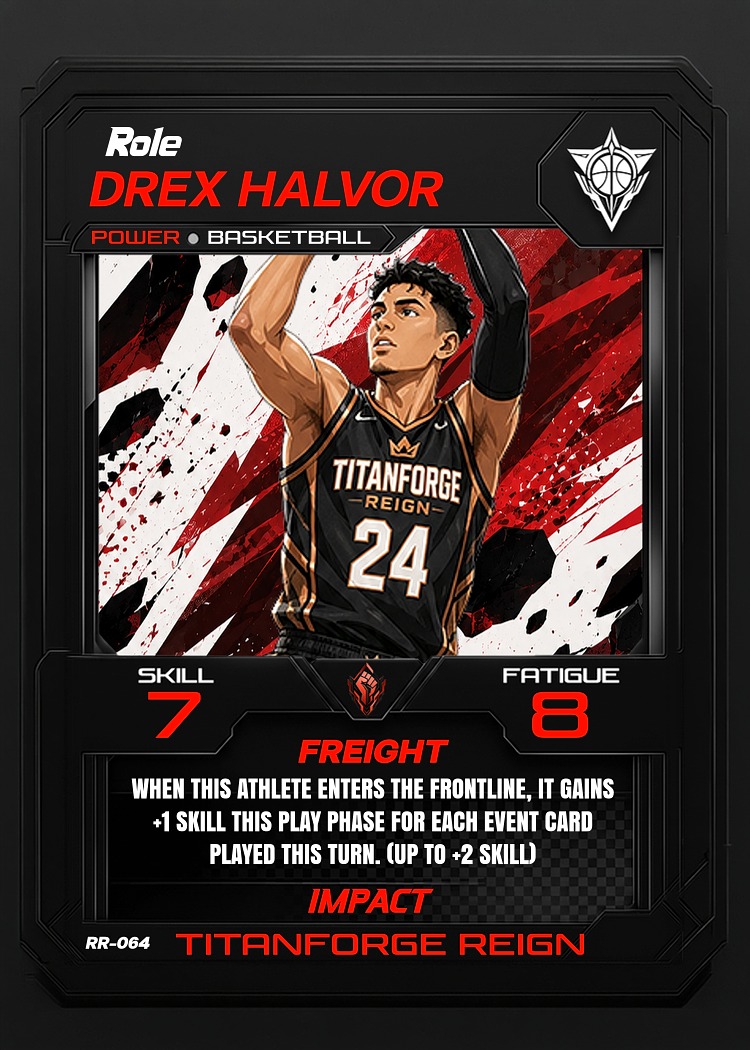Drex Halvor card