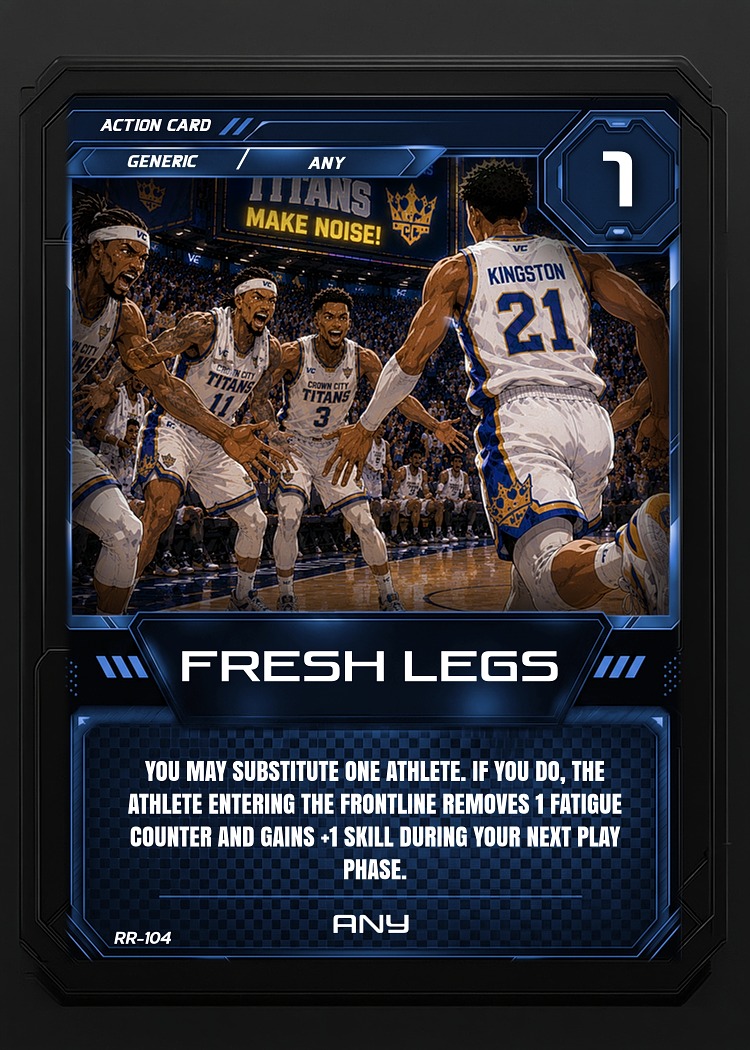 Fresh Legs card