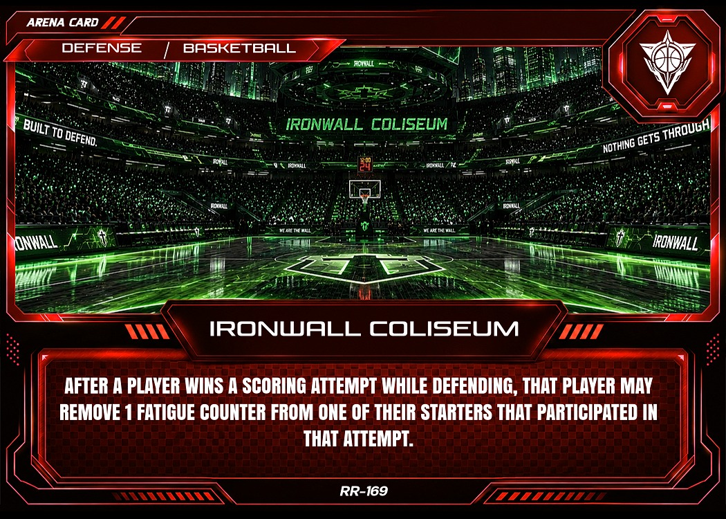 Ironwall Coliseum card