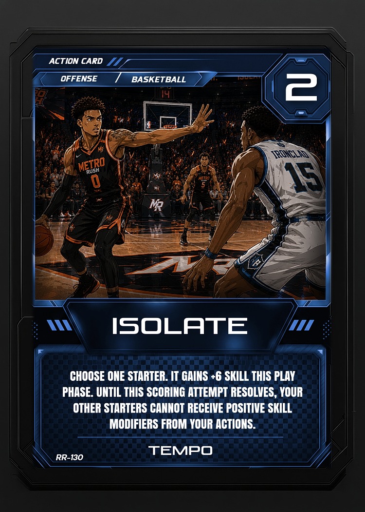 Isolate card