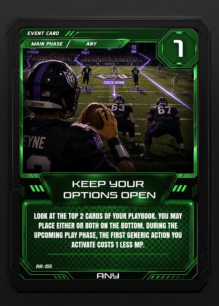 Keep Your Options Open card