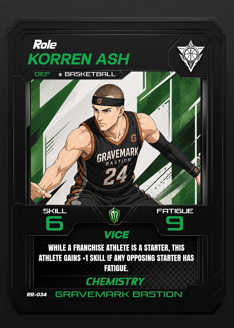 Korren Ash card