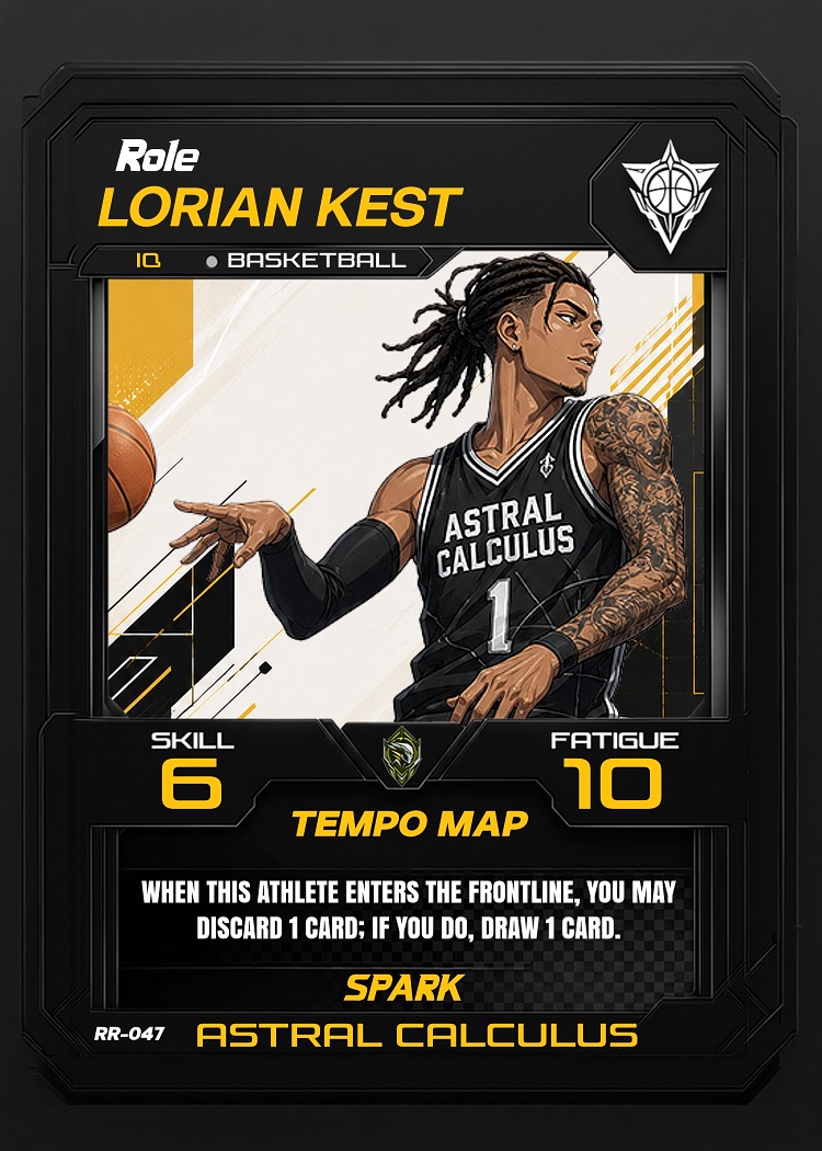 Lorian Kest card