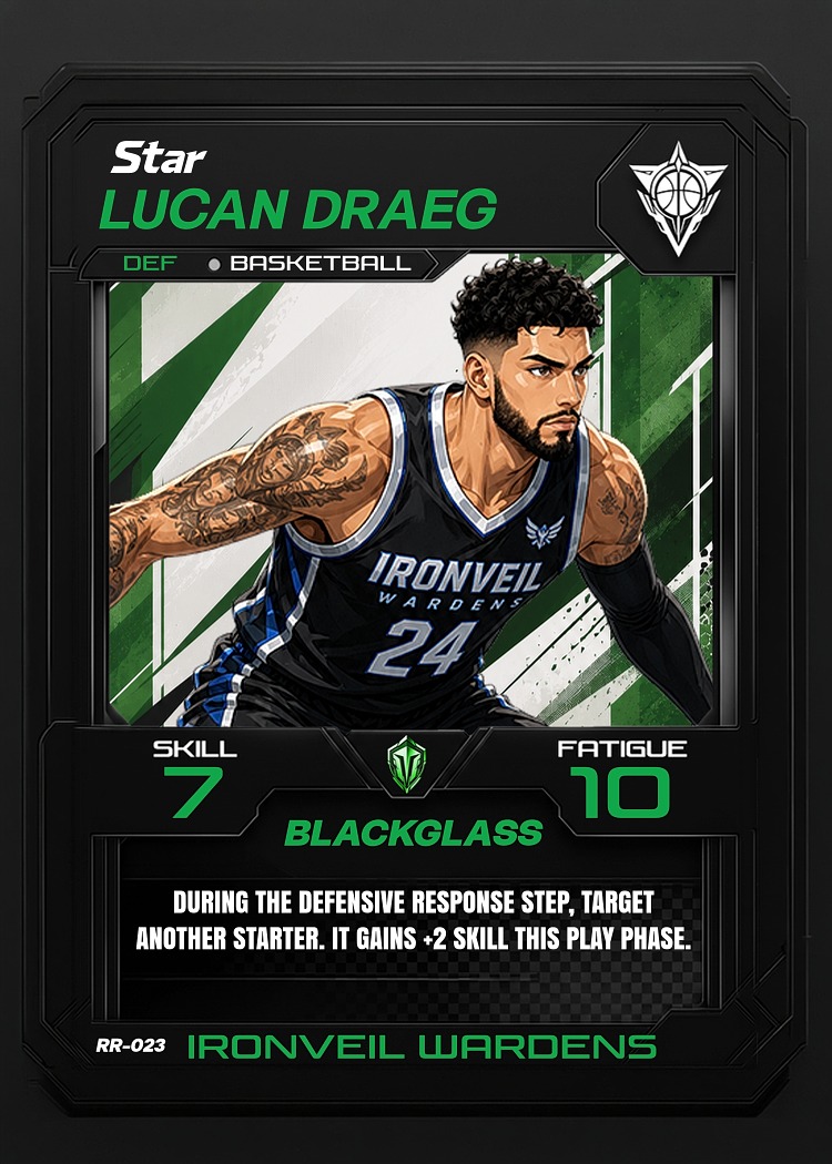 Lucan Draeg card