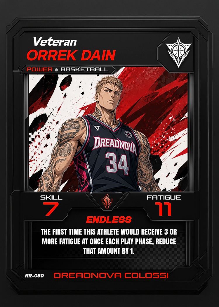 Orrek Dain card