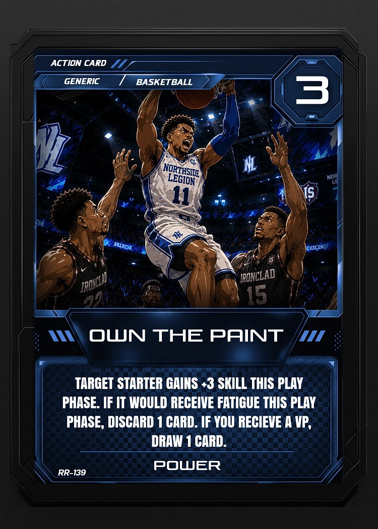 Own the Paint card