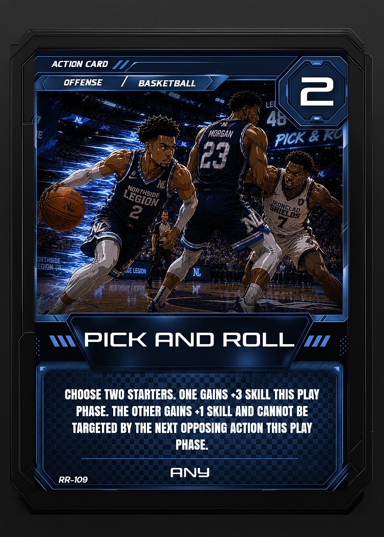 Pick and Roll card
