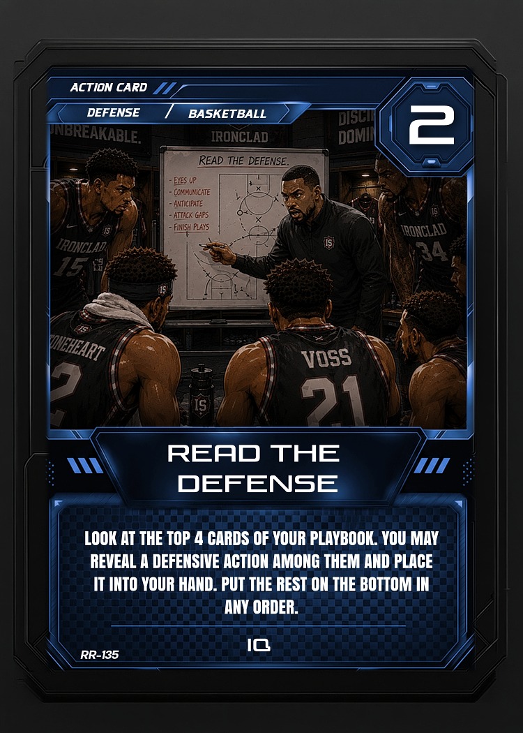 Read the Defense card