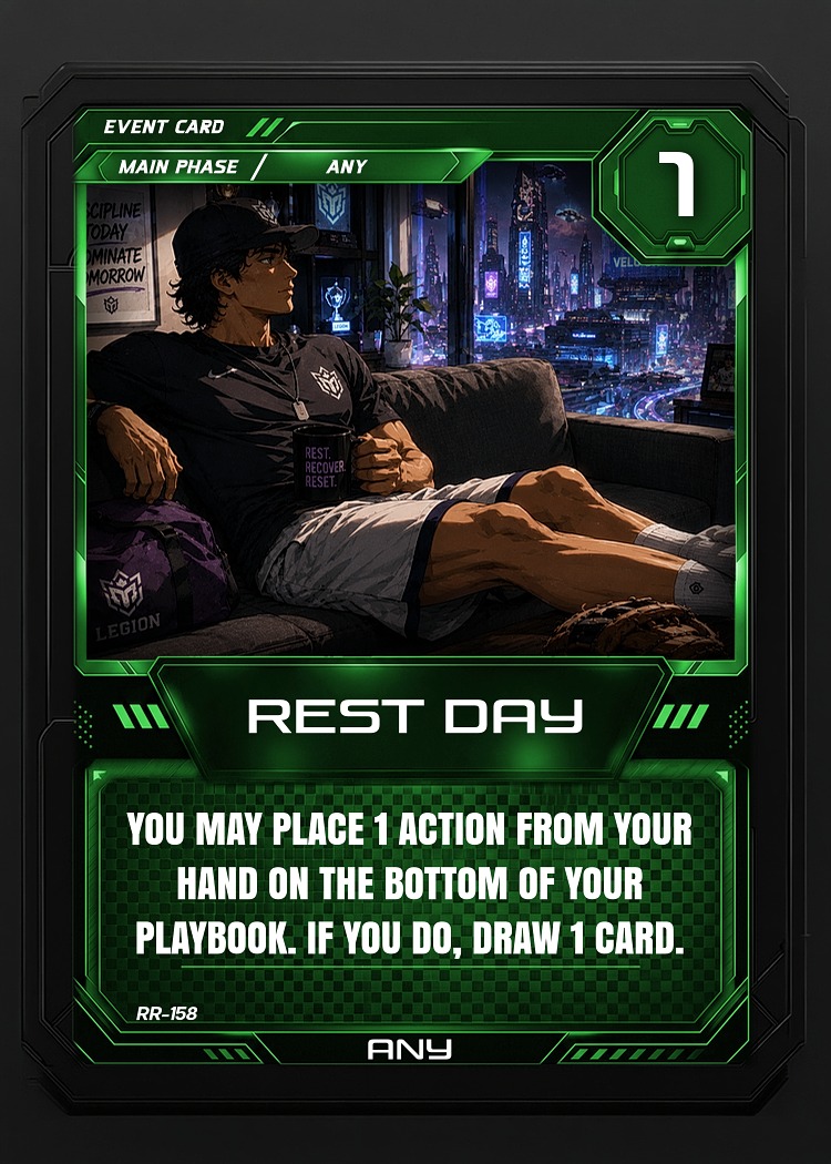 Rest Day card
