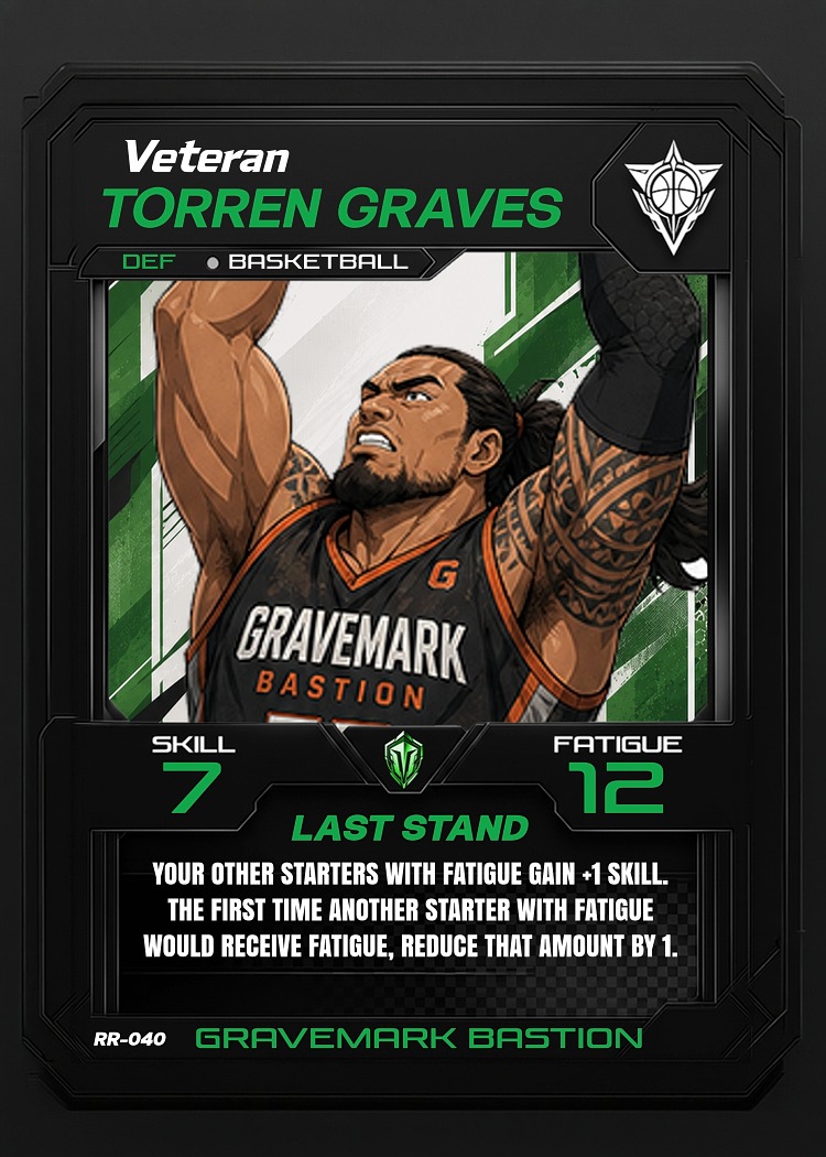 Torren Graves card