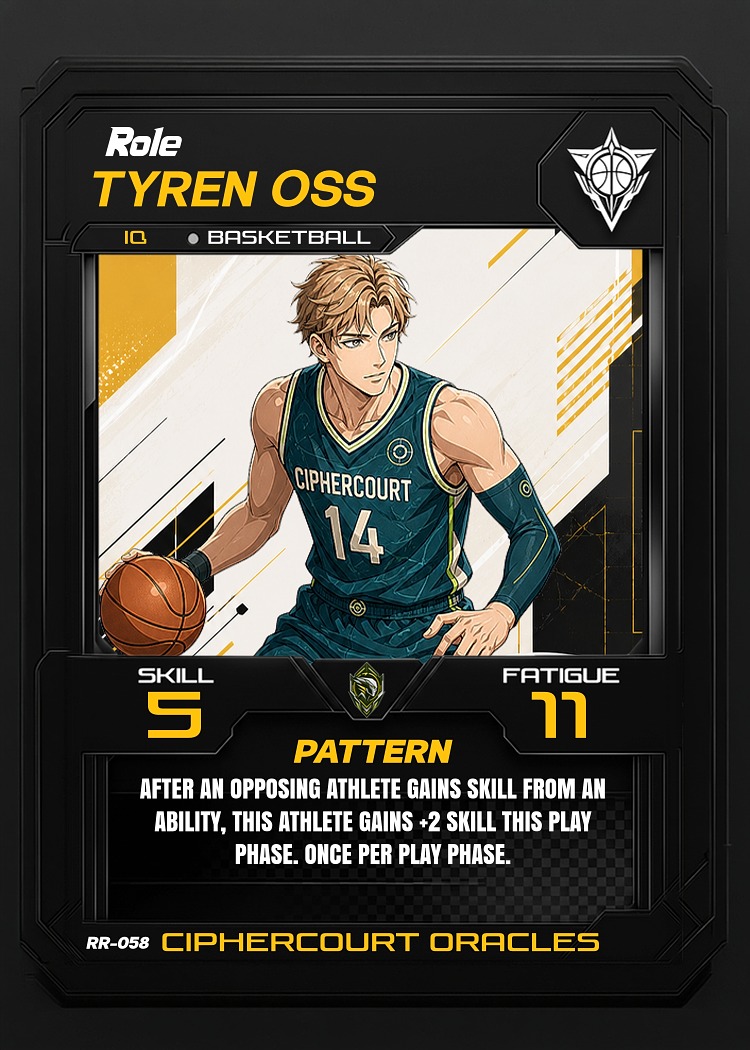 Tyren Oss card