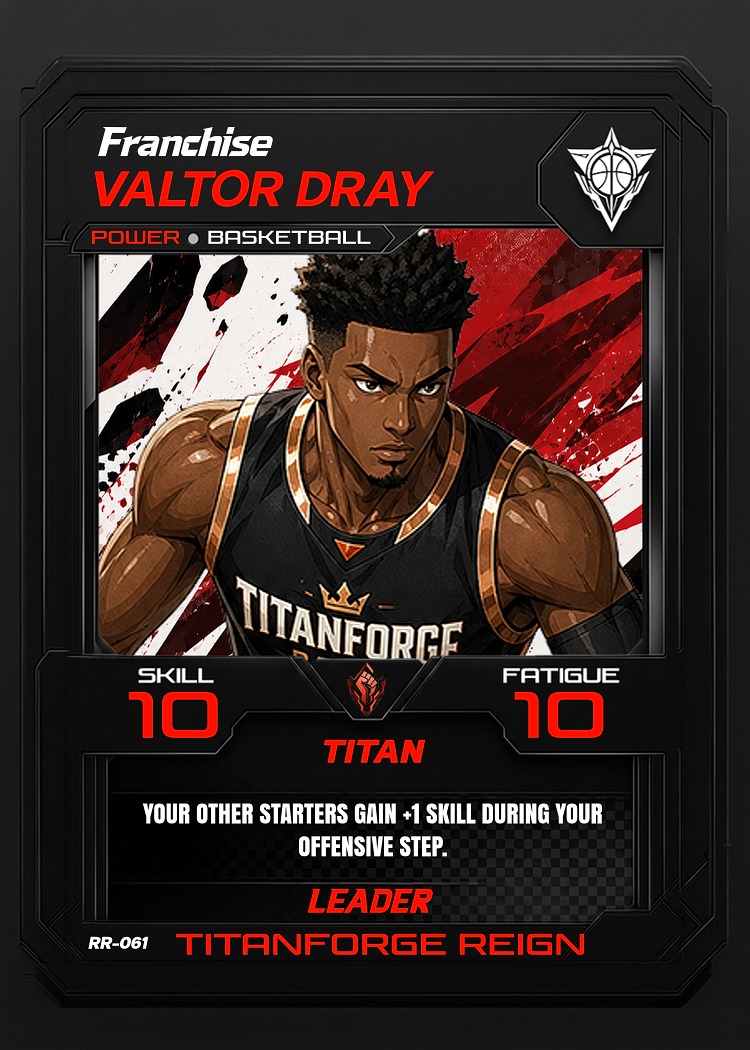 Valtor Dray card