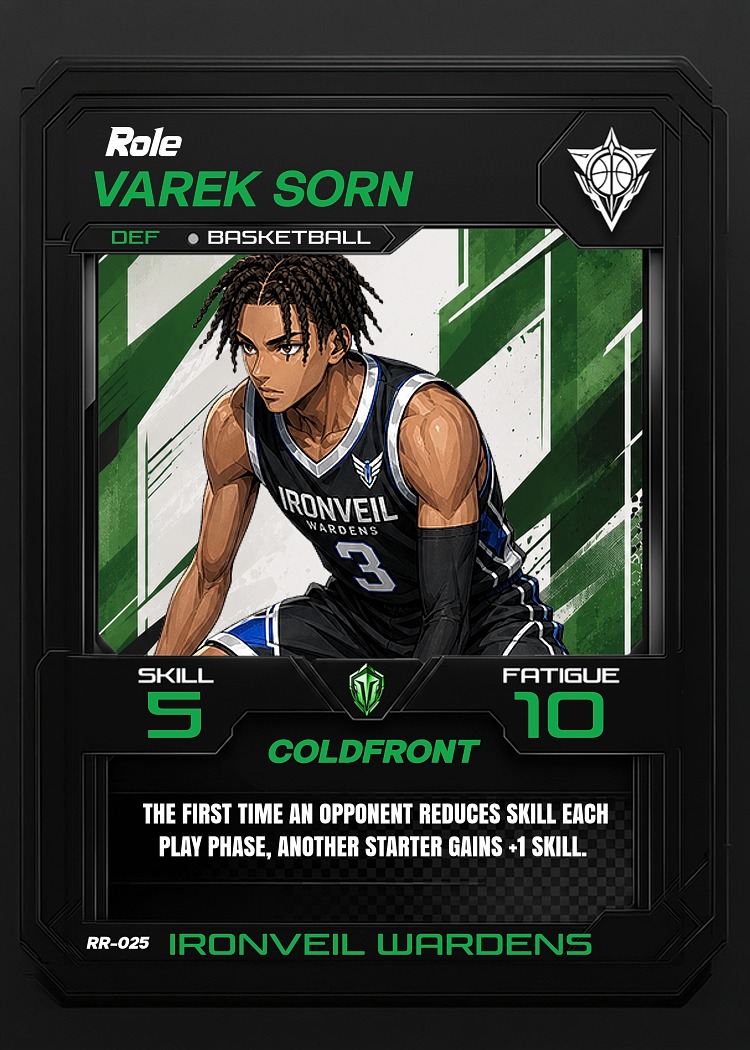 Varek Sorn card