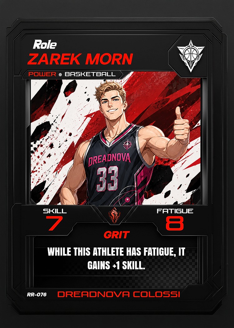 Zarek Morn card